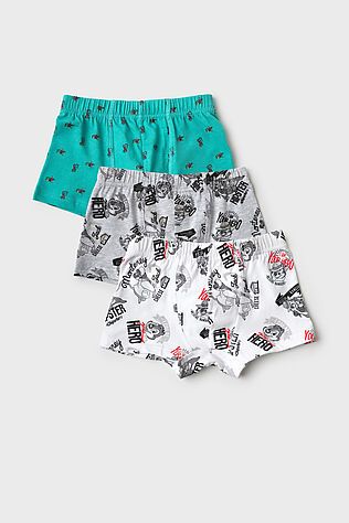 PLAYTODAY Трусы трикотажные для мальчиков - боксеры, 3 шт в комплекте #1243491