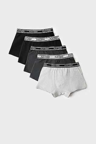 PLAYTODAY Трусы трикотажные для мальчиков - боксеры, 5 шт в комплекте #1243502
