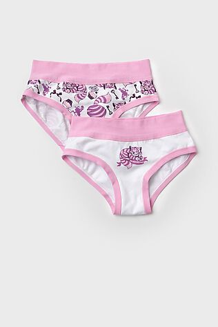 PLAYTODAY Трусы трикотажные для девочек, 2 шт в комплекте #1243584
