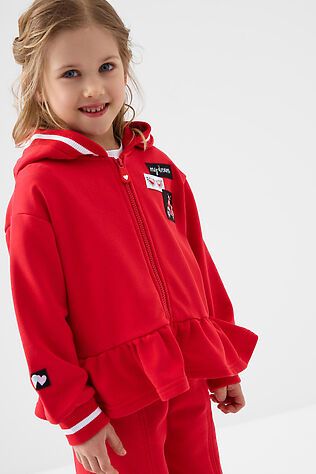 PLAYTODAY Толстовка трикотажная для девочек #1243843