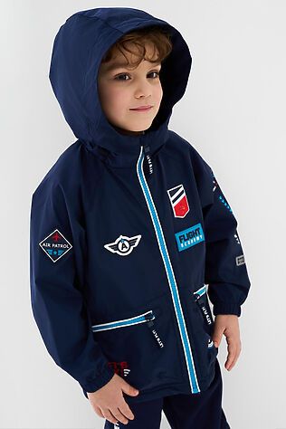 PLAYTODAY Куртка текстильная с полиуретановым покрытием для мальчиков (ветровка) #1243937