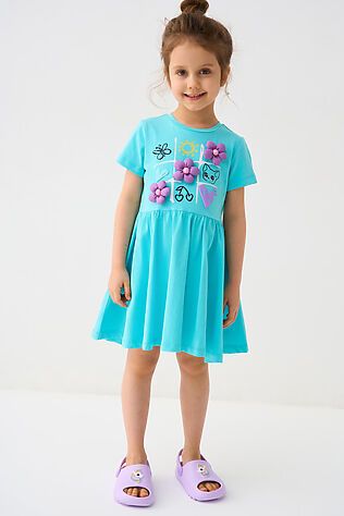 PLAYTODAY Платье трикотажное для девочек #1243952