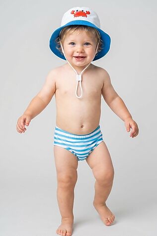 PLAYTODAY Комплект детский для мальчиков: плавки трикотажные, панама текстильная #1243977