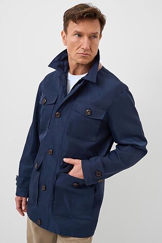 PLAYTODAY Куртка текстильная с полиуретановым покрытием для мужчин (ветровка) #1244453