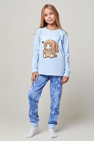 НАТАЛИ Пижама с брюками Ушастик длинный рукав #1244490