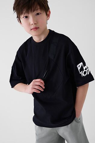 PLAYTODAY Комплект трикотажный для мальчиков: джемпер (футболка), шорты #1244543