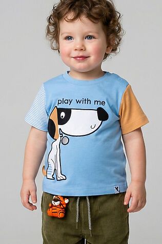 PLAYTODAY Джемпер детский трикотажный для мальчиков (футболка) #1244696