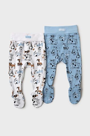 PLAYTODAY Ползунки детские трикотажные для мальчиков, 2 шт в комплекте #1244698