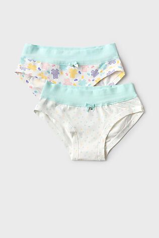 PLAYTODAY Трусы трикотажные для девочек, 2 шт в комплекте #1244721