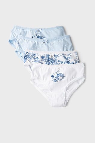 PLAYTODAY Трусы трикотажные для девочек, 4 шт в комлекте #1244724