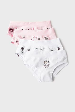 PLAYTODAY Трусы трикотажные для девочек, 4 шт в комлекте #1244725