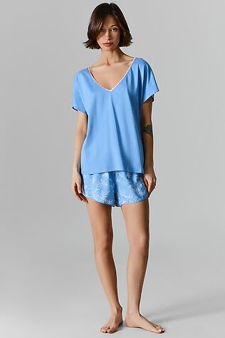 MARK FORMELLE Комплект женский (футболка, шорты) #1244875