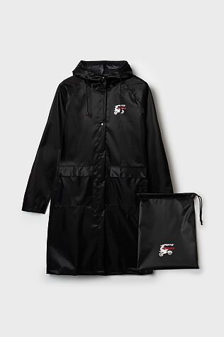 PLAYTODAY Плащ текстильный с полиуретановым покрытием для девочек (дождевик) #1245075