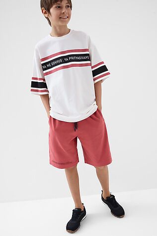 PLAYTODAY Комплект трикотажный для мальчиков: фуфайка (футболка), шорты #1245309