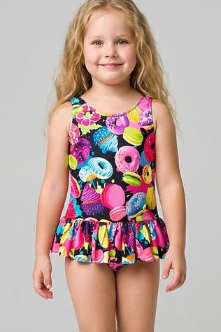 PLAYTODAY Купальник трикотажный для девочек #1245316