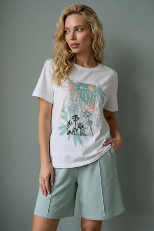 НАТАЛИ Костюм с шортами Парадиз #1245322