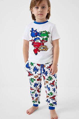 PLAYTODAY Комплект трикотажный для мальчиков: фуфайка (футболка), брюки #1245344