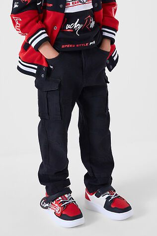 PLAYTODAY Брюки текстильные джинсовые для мальчиков #1245349