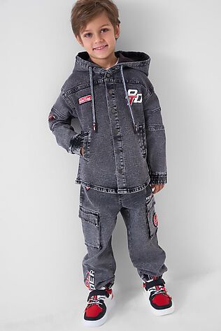 PLAYTODAY Куртка текстильная джинсовая для мальчиков #1245352