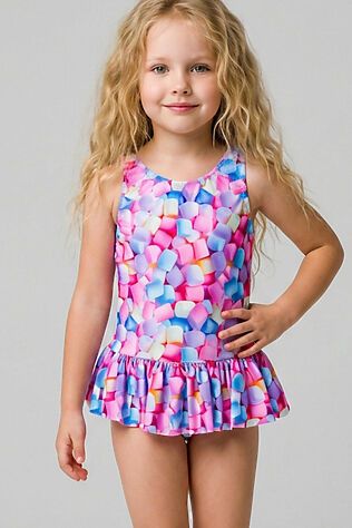 PLAYTODAY Купальник трикотажный для девочек #1245368