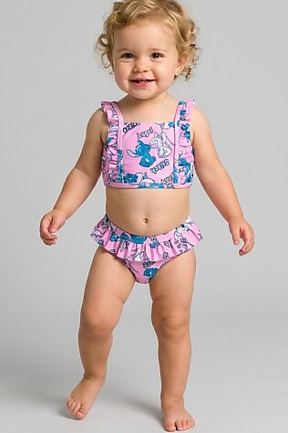 PLAYTODAY Купальный костюм трикотажный для девочек #1245371