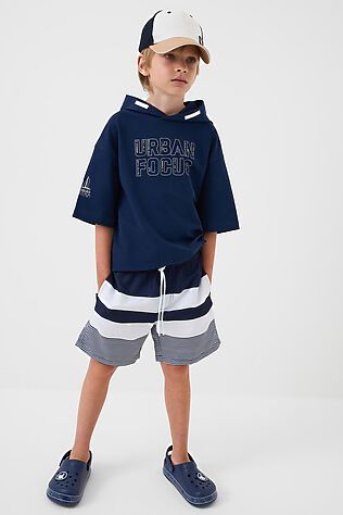 PLAYTODAY Шорты текстильные плавательные для мальчиков, длинные #1245376