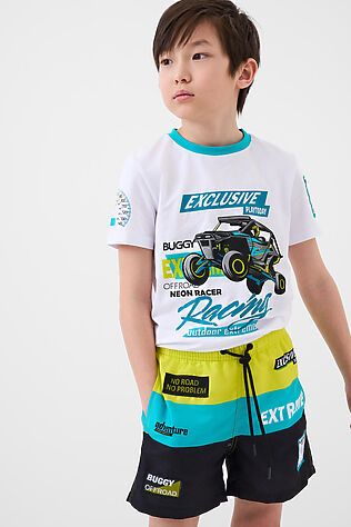 PLAYTODAY Шорты текстильные плавательные для мальчиков, средней длины #1245377