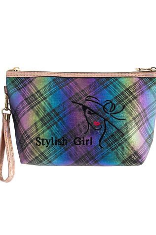 KRISTALLER Sunflower Косметичка-лодочка 11653-9 Stylish Girl, разноцветный #1245424