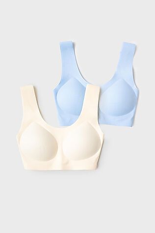 PLAYTODAY Топ (бра) трикотажный для девочек, 2 шт в комплекте #1245506