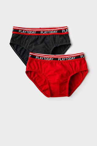 PLAYTODAY Трусы трикотажные для мальчиков - брифы, 2 шт в комплекте #1245635