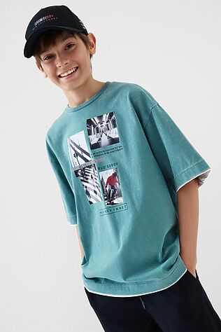 PLAYTODAY Фуфайка трикотажная для мальчиков (футболка) #1245911