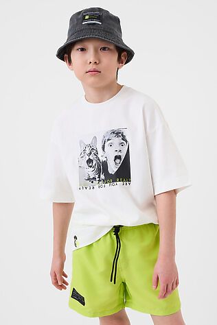 PLAYTODAY Шорты текстильные плавательные для мальчиков, средней длины #1245916