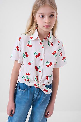 PLAYTODAY Рубашка текстильная для девочек #1245919