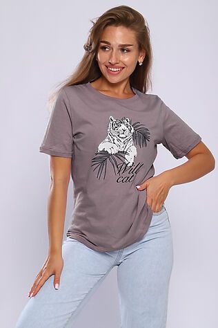 НАТАЛИ Футболка Wild cat #927844