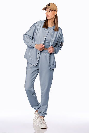 Костюм (Брюки+Бомбер) #1237609