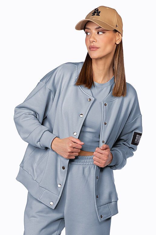 Толстовка EZANNA (Туман) W1To239F3 #1237606 фото 1