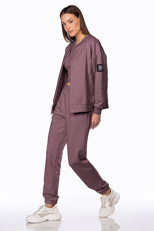 Костюм (Брюки+Бомбер) EZANNA (Инжир) W1Ks739F3 #1237610 фото 1