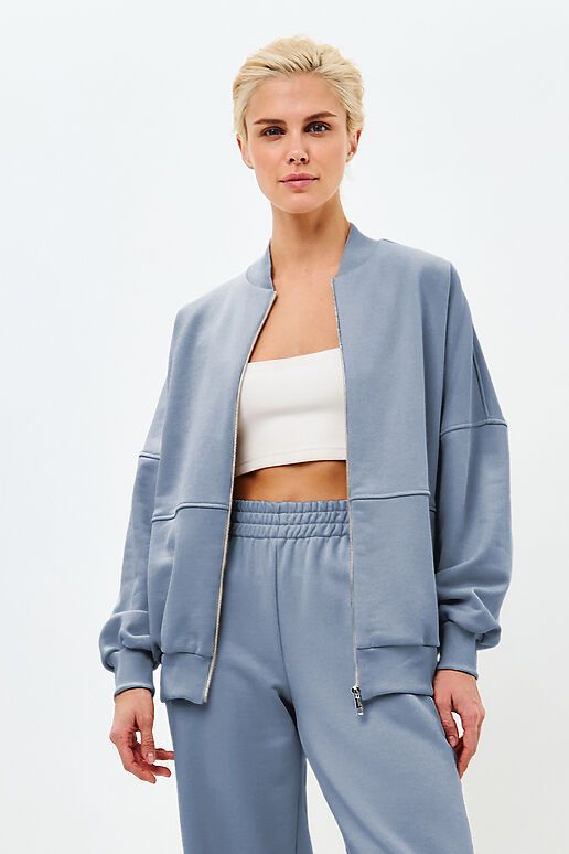 Толстовка EZANNA (Туман) W1To373F3 #1237622 фото 1