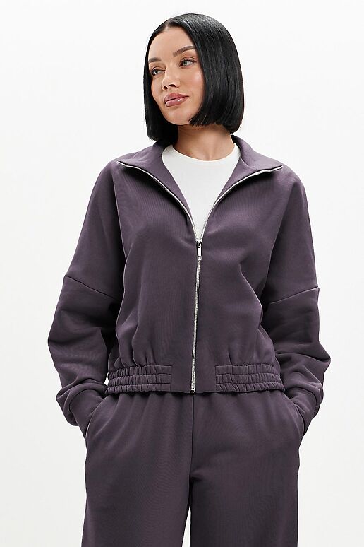 Толстовка EZANNA (Антрацит) W1To412F3 #1238071 фото 1