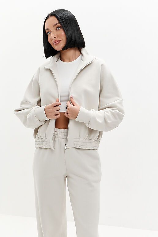 Толстовка EZANNA (Жемчужный) W1To412F3 #1238072 фото 1