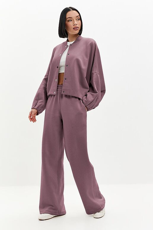 Костюм (Брюки+Толстовка) EZANNA (Инжир) W1Ks415F3 #1238121 фото 1