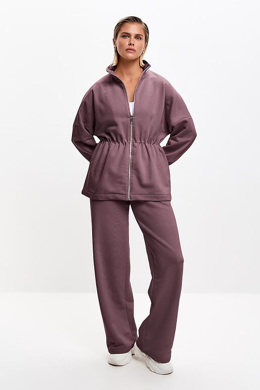 Костюм (Брюки+Толстовка) EZANNA (Инжир) W1Ks417F4 #1238623 фото 1