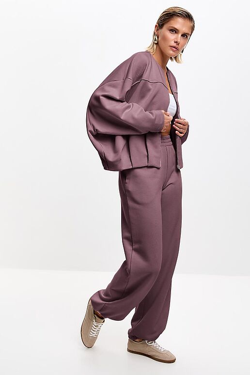 Костюм (Брюки+Толстовка) EZANNA (Инжир) W1Ks419F3 #1238801 фото 1