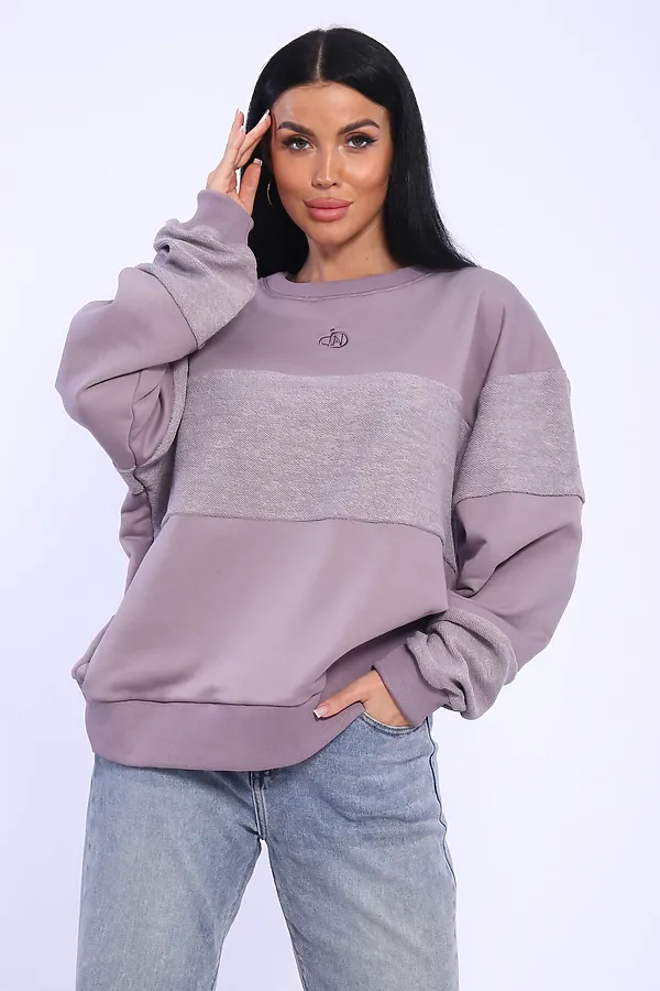 Толстовка 066 НАТАЛИ, лиловый - фото 1