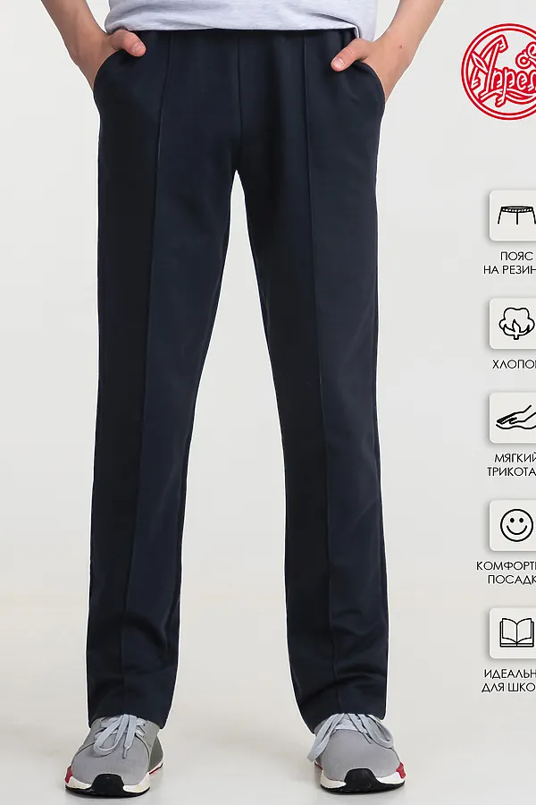 Брюки АПРЕЛЬ, темно-синий191 - фото 1