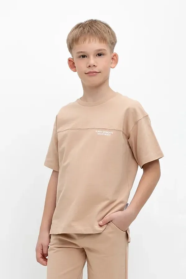 Футболка  CROCKID, кунжут к480 - фото 1