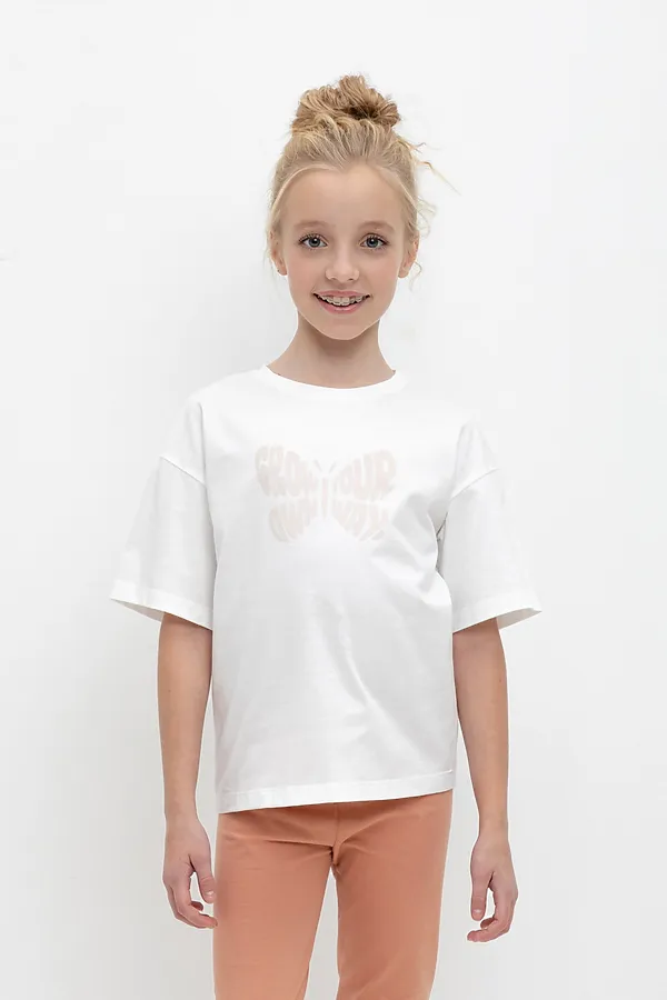 Футболка  CROCKID, сахар к486 - фото 1