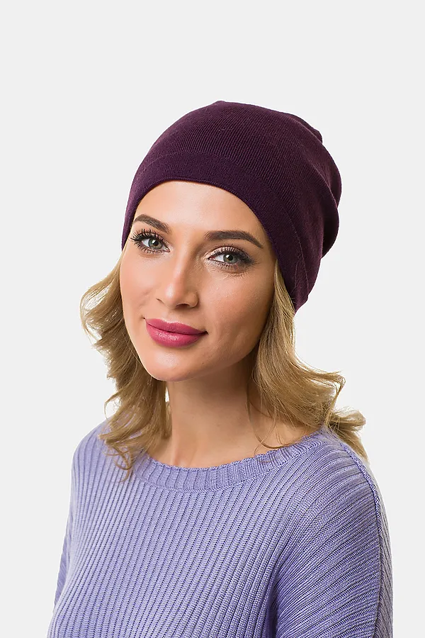 Шапка VAY, цикламен - фото 1
