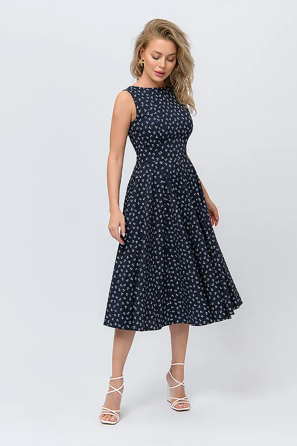 Платье 1001 DRESS, темно-синий - фото 1