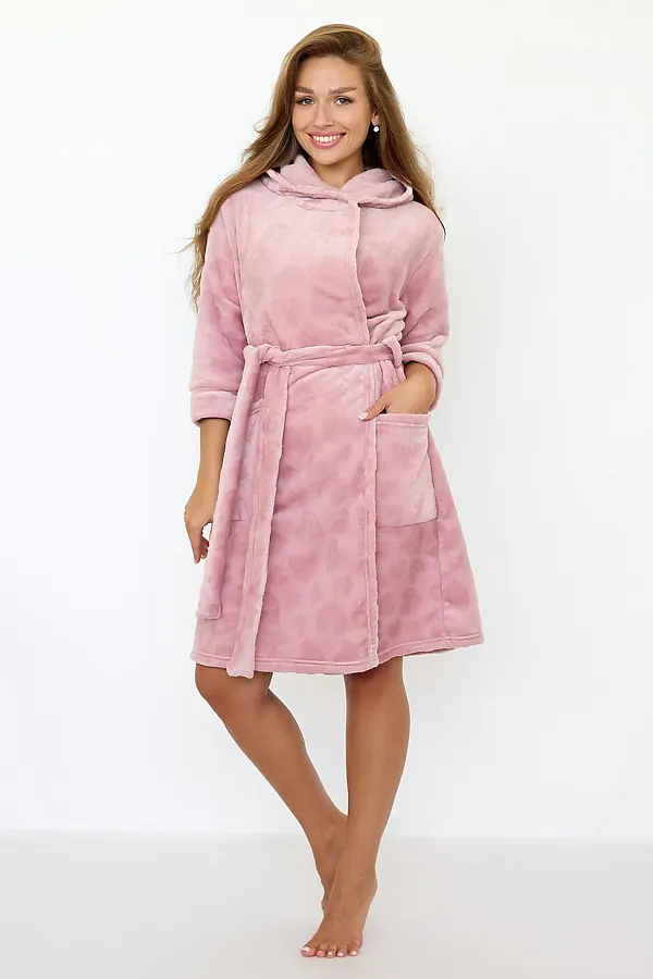 Халат женский LIKA DRESS, розовый - фото 1